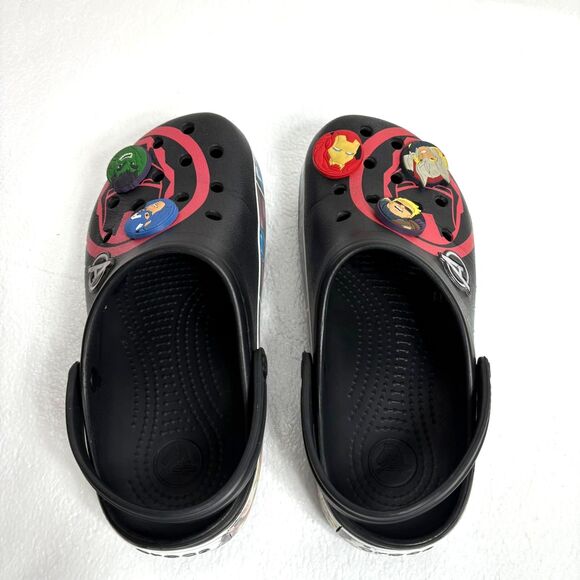 Crocs Crocband Clogs Avengers Ironman Rare Black and Red M6 W8 Shoes main image 5